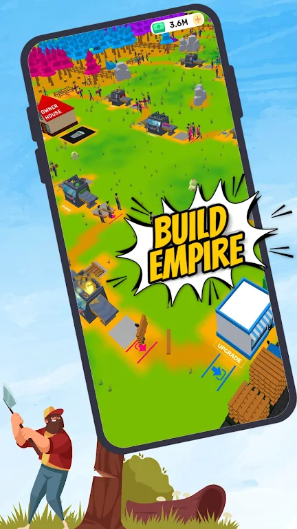 Lumber Tycoon Inc : Idle build スクリーンショット 0