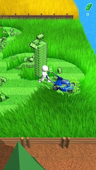 Stone Grass: Mowing Simulator Mod Captura de pantalla 1