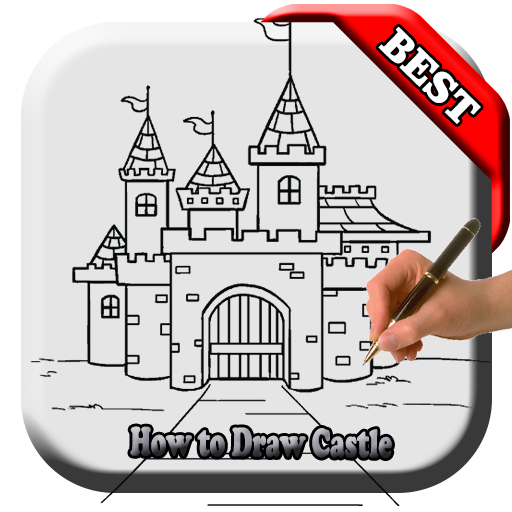 How to Draw Castle - Easy Drawing Tangkapan skrin 0