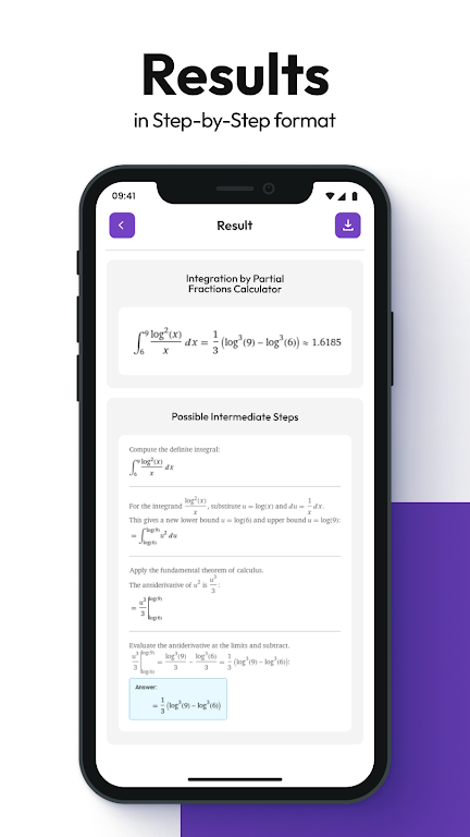 Double Integral Calculator Tangkapan skrin 2