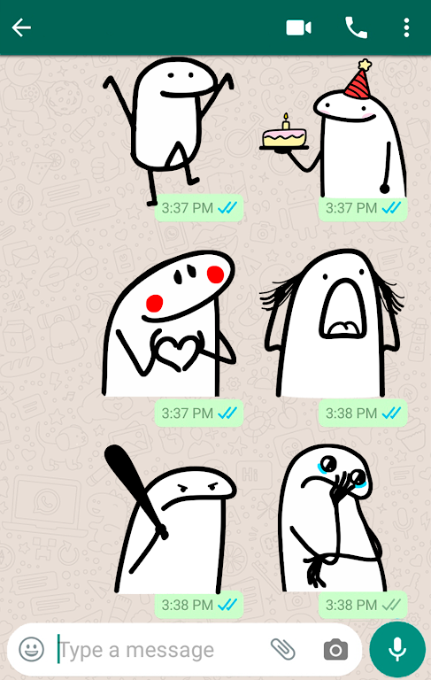 Flork memes stickers WASticker स्क्रीनशॉट 0