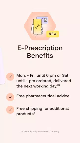 Redcare: Online Pharmacy スクリーンショット 1