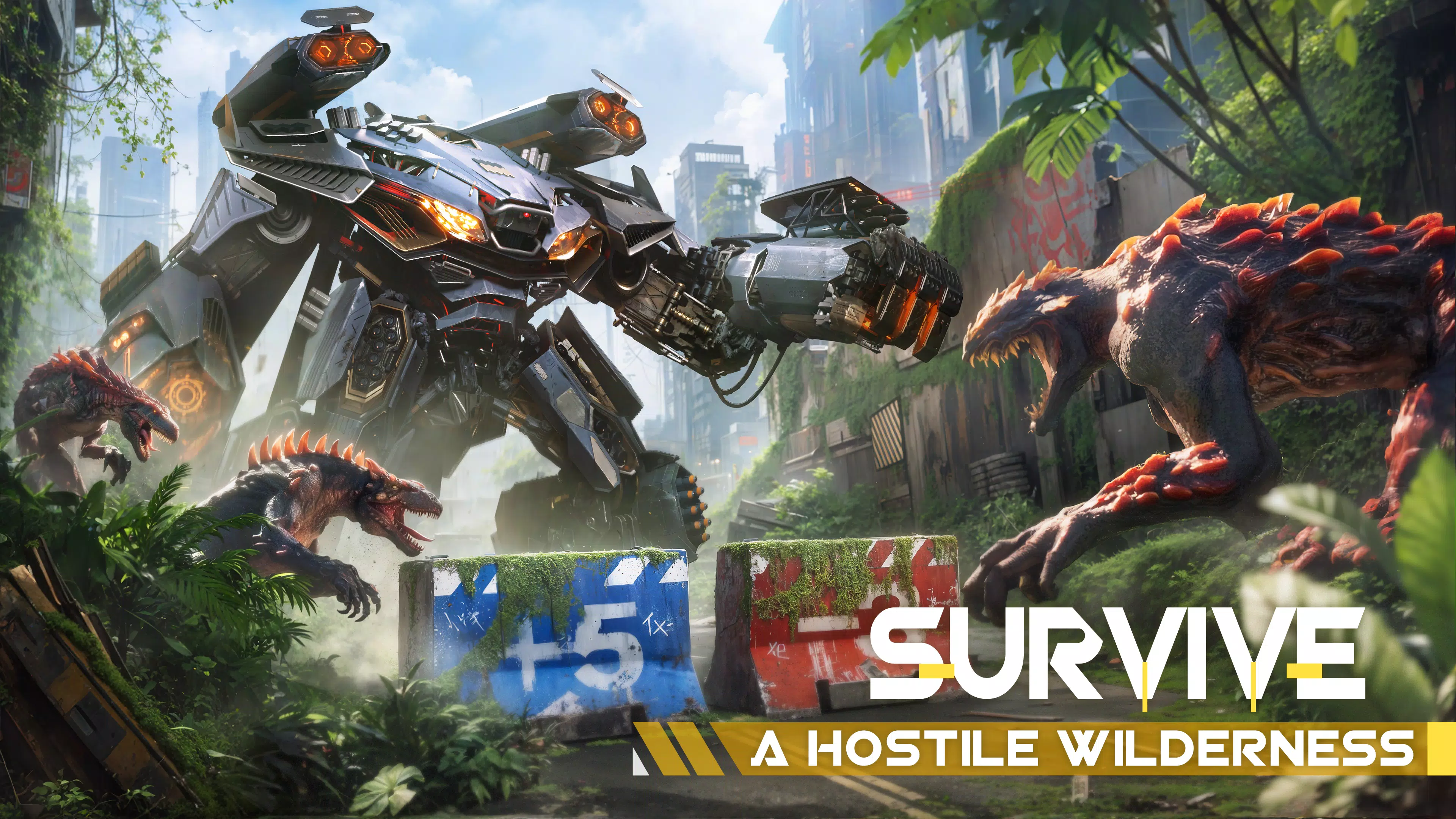 Nexus War: Survival Mech Captura de pantalla 1