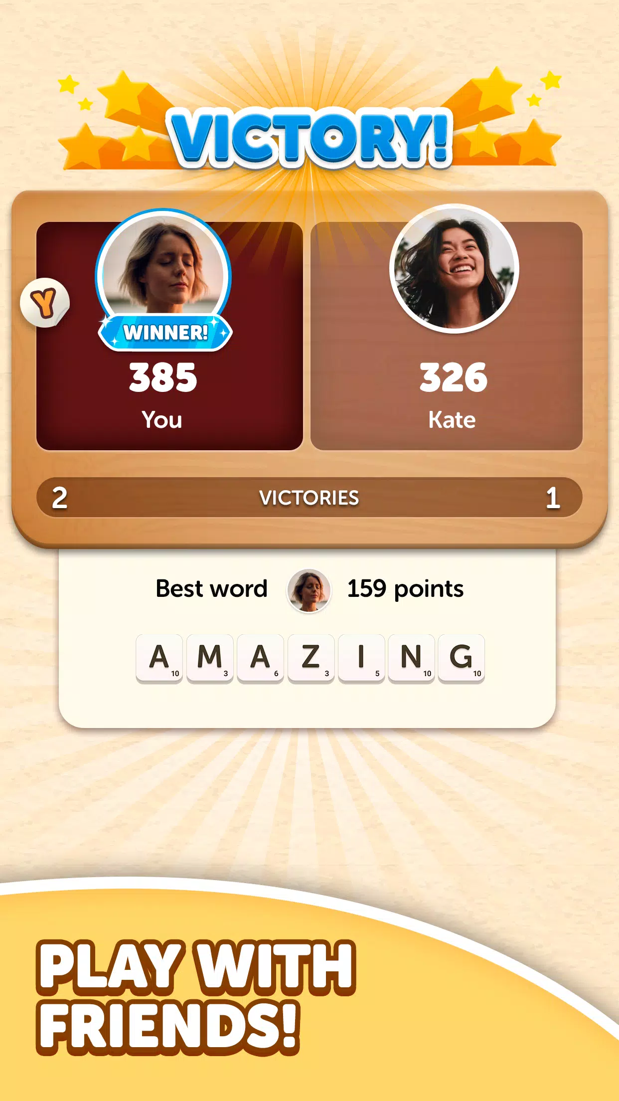 Word Yatzy - Fun Word Puzzler应用截图第1张