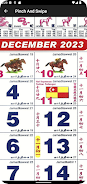 Malaysia Calendar 2024 (Horse) Capture d'écran 2