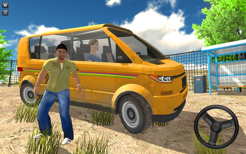 Offroad Mountain Car Simulator: Taxi Driving 2021 স্ক্রিনশট 1