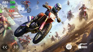 Motocross Beach Bike Games 3D 스크린샷 2