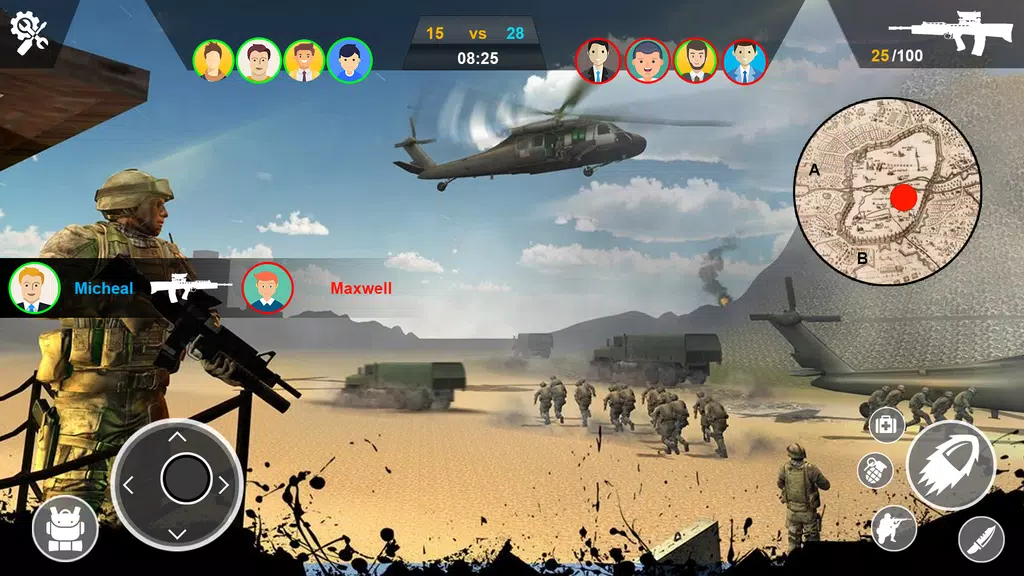 Army Transport Helicopter Game Screenshot 1