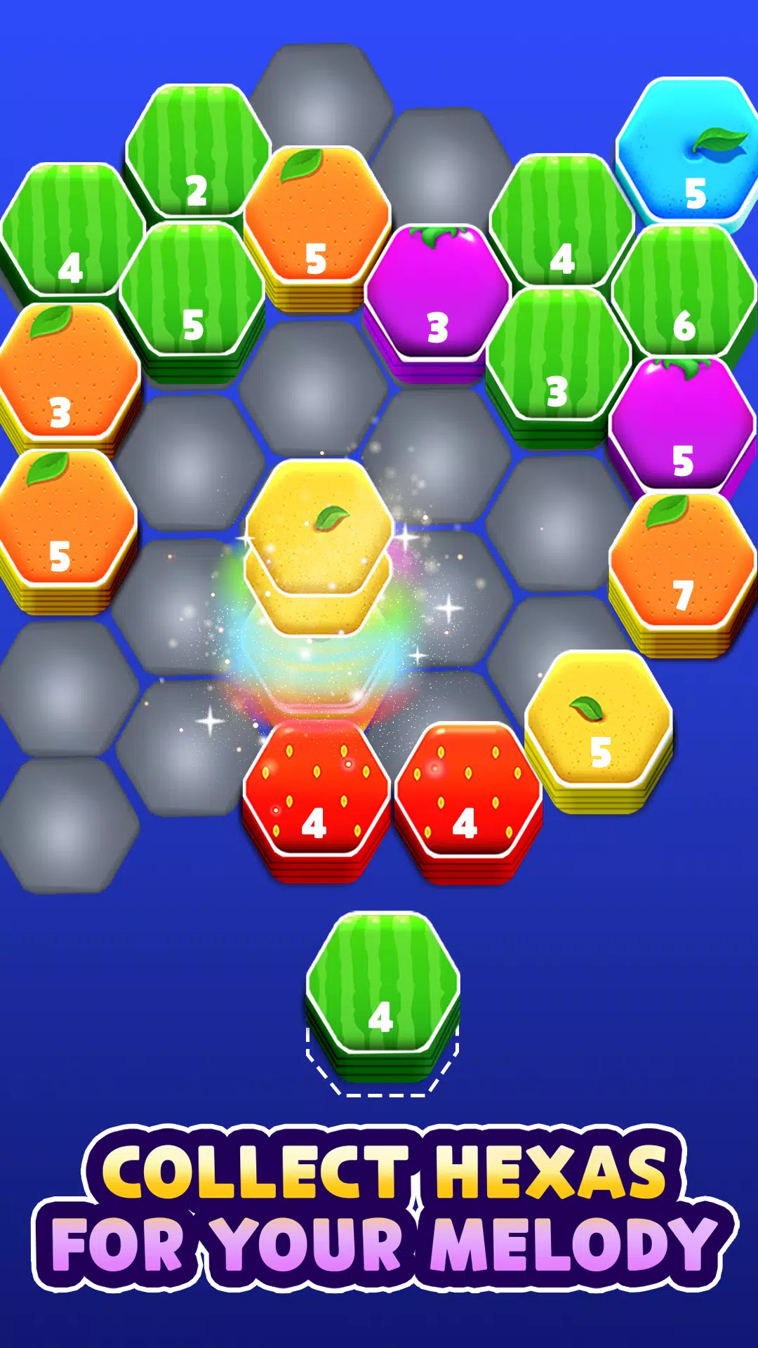 Hexa Music - Color Puzzle স্ক্রিনশট 3