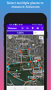 GPS Distance Measurement Скриншот 3