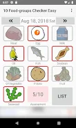 10 Food-groups Checker Easy Скриншот 0