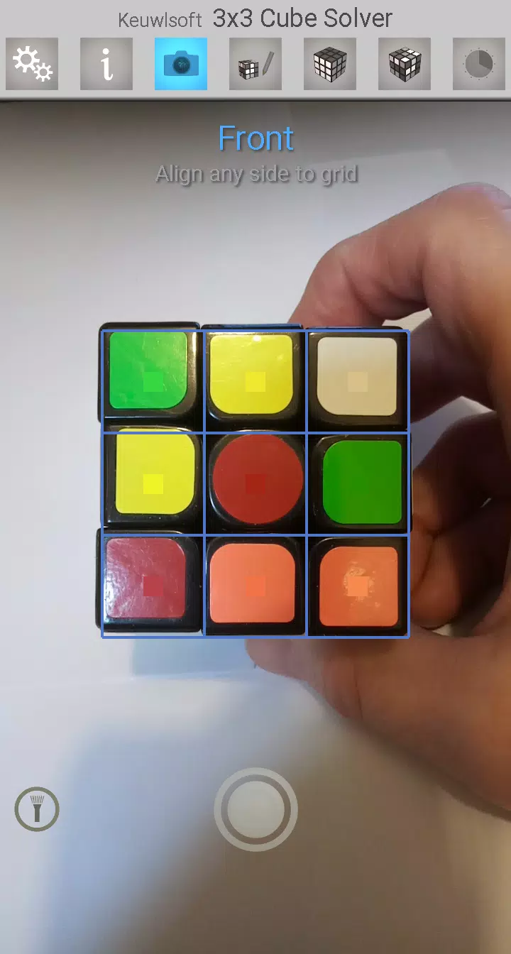 3x3 Cube Solver Скриншот 1