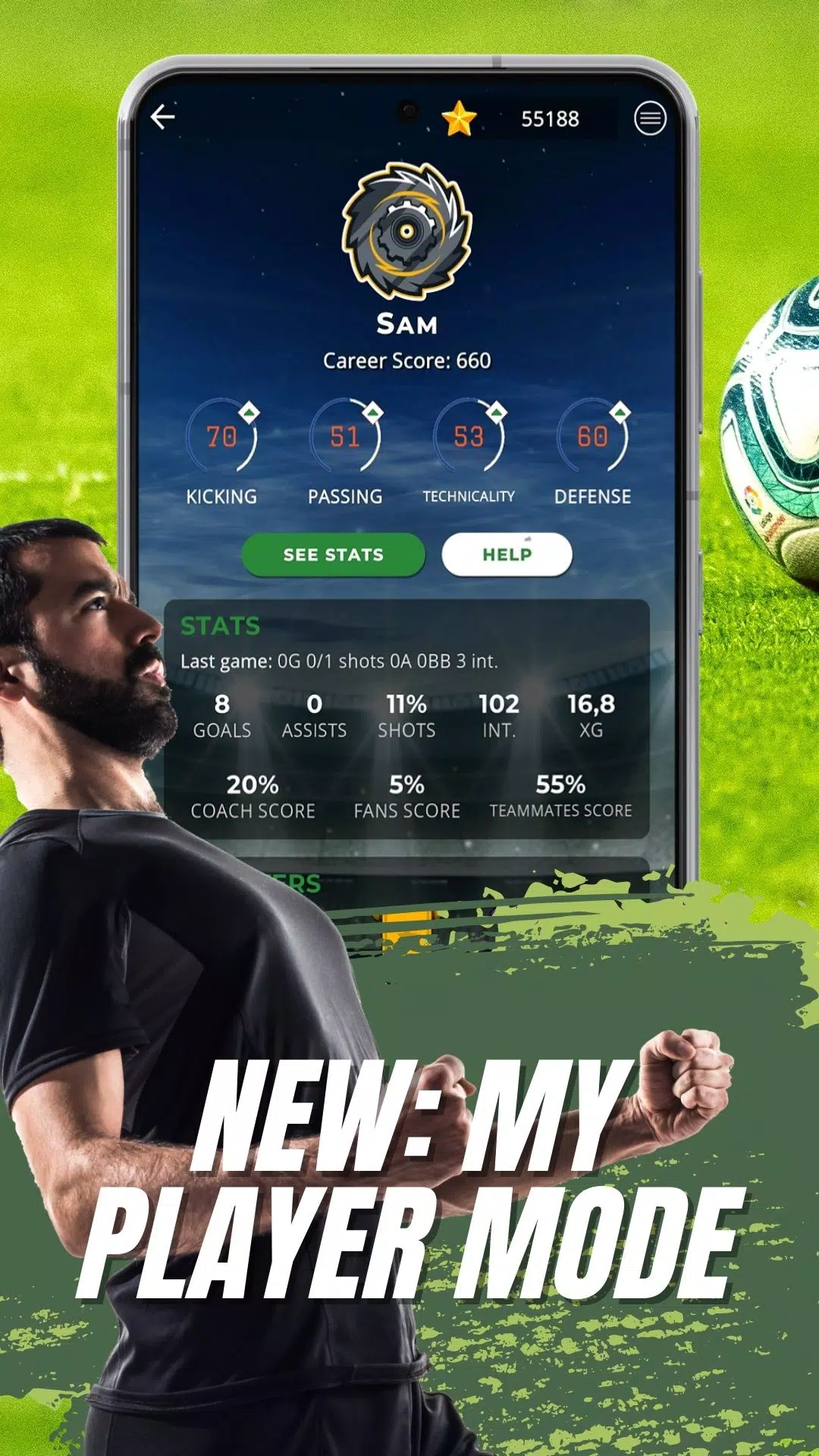 Astonishing Eleven Football应用截图第3张