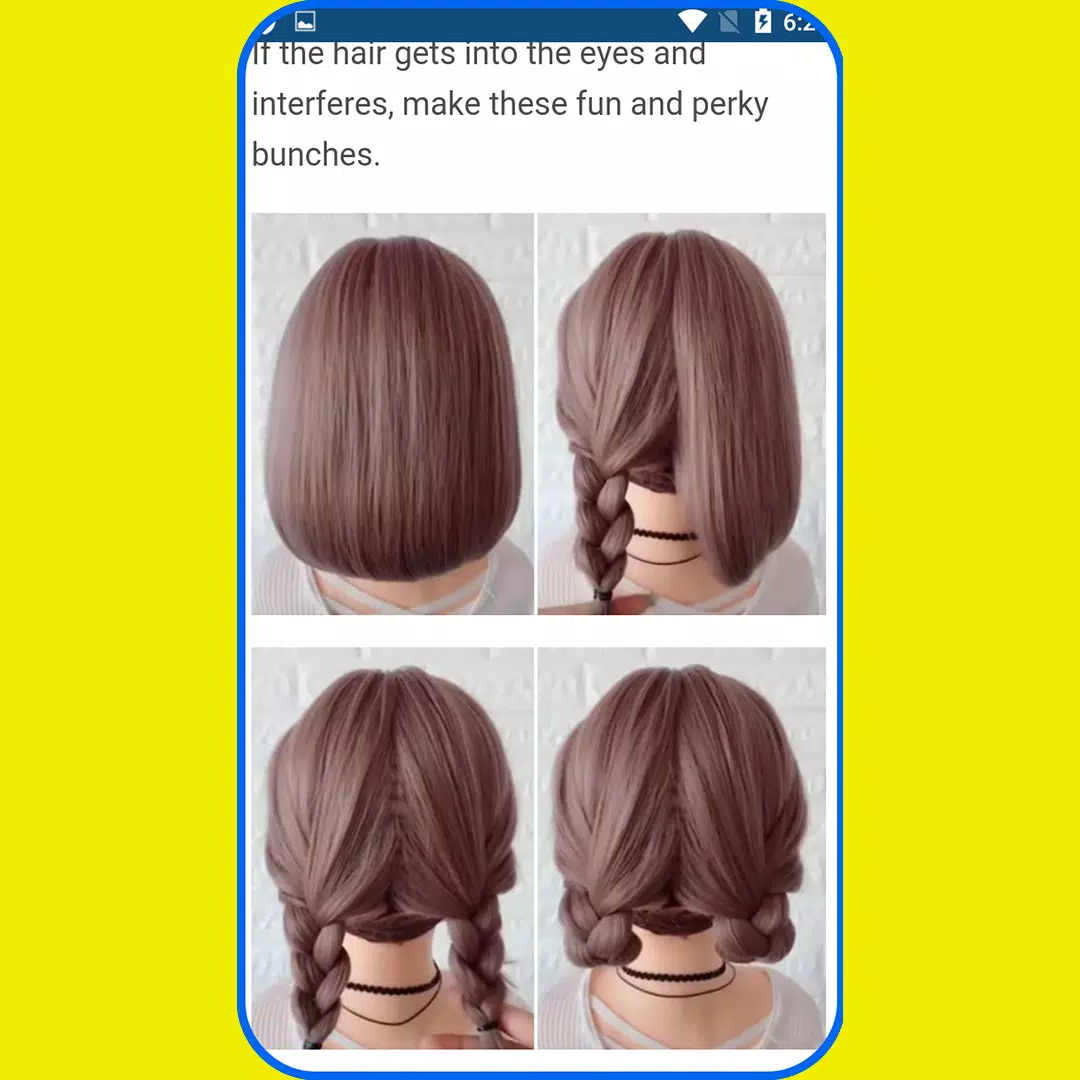 Hairstyles for short hair 2023 Screenshot 1