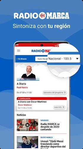 Schermata Radio Marca - Hace Afición 1