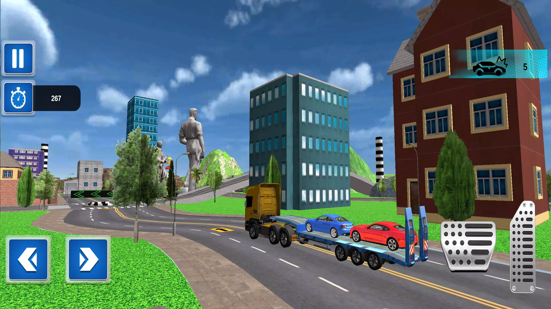 Truck Transport Game Simulator Captura de pantalla 2