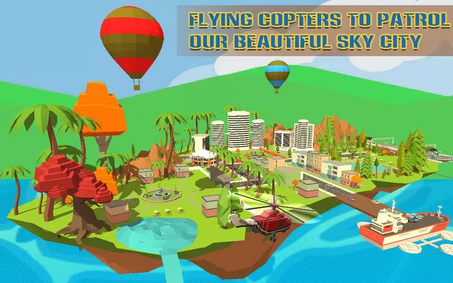 Helicopter Rescue Sky City应用截图第0张