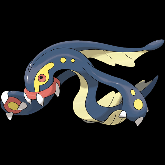 Eelektross in Pokemon Scarlet & Violet as part of an article about Quaquaval 7-Star Tera Raid.