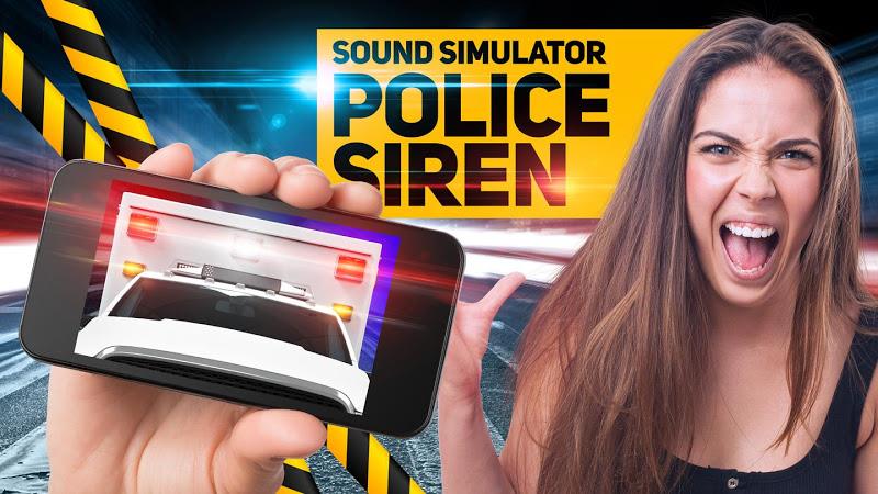 Police sound siren simulator Скриншот 0