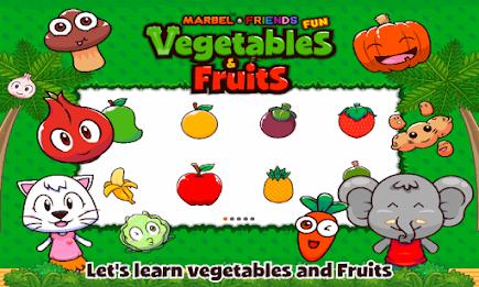 Marbel Fun Vegetable & Fruits स्क्रीनशॉट 1