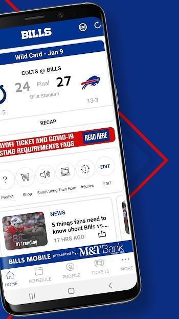 Buffalo Bills Mobile スクリーンショット 2