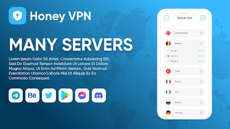 Schermata Honey VPN - Fast & Secure 2