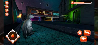 Stray Cat Game City Simulator Schermafbeelding 0