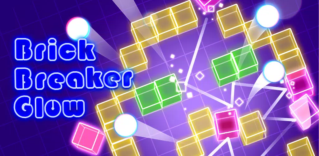 Brick Breaker Glow Скриншот 0