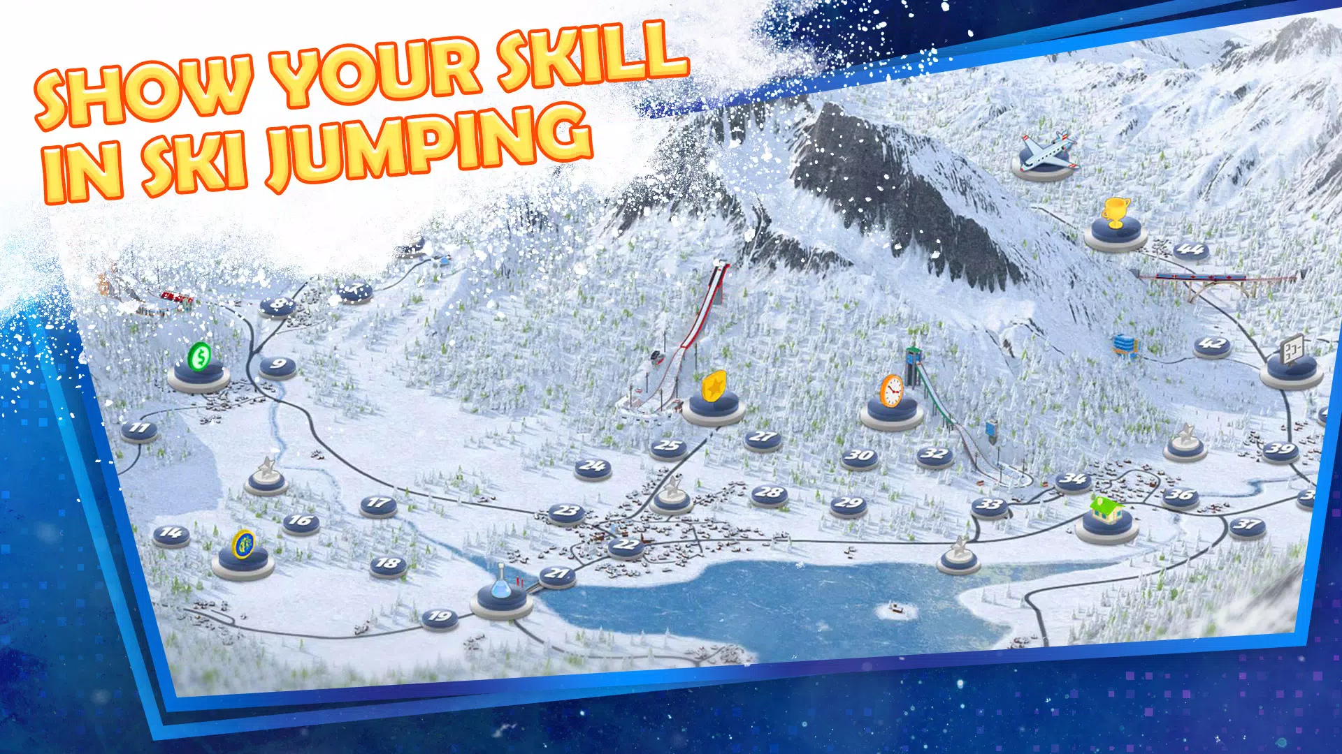 Ski Jump Mania 3 (s2) Скриншот 1