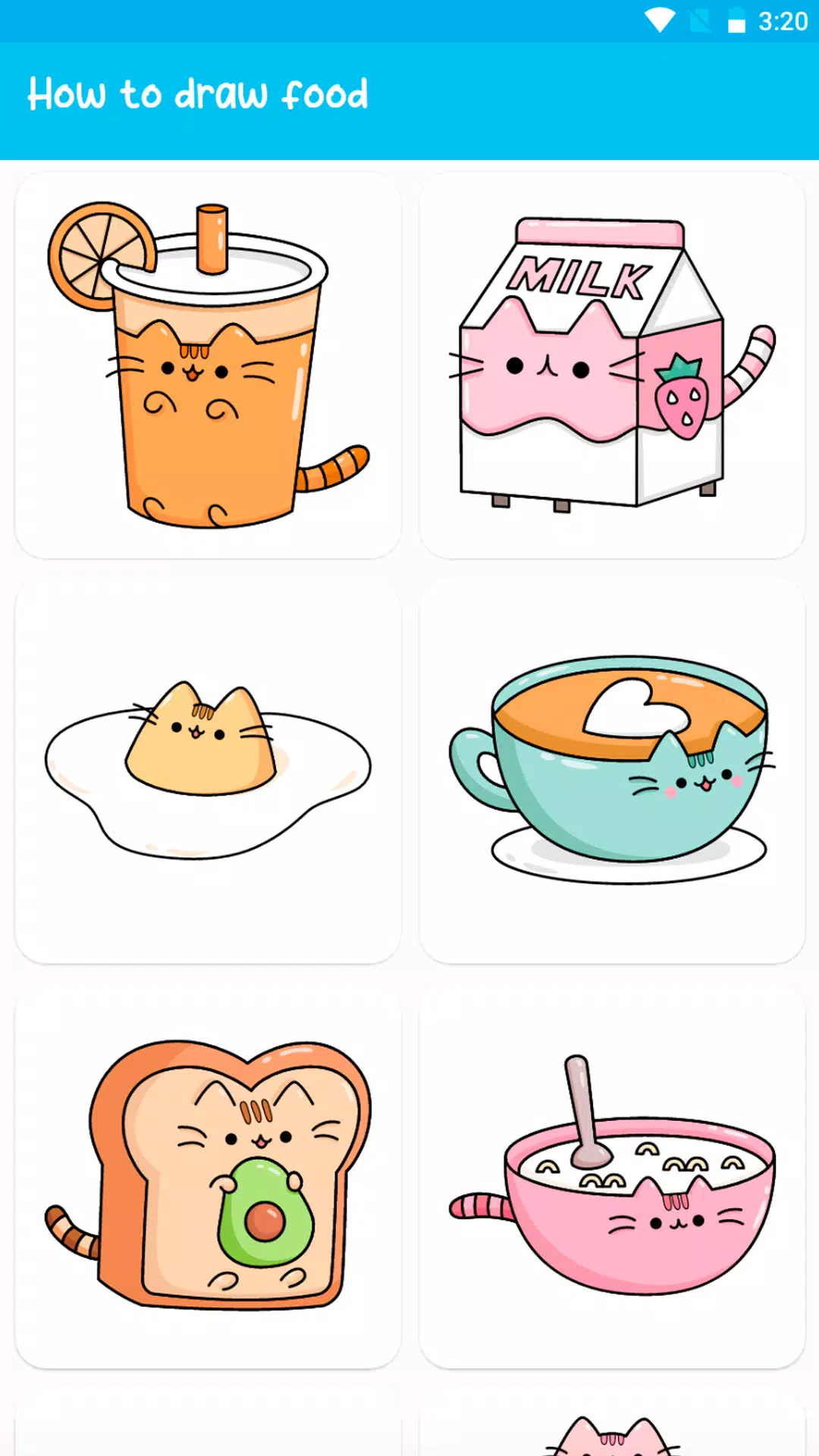 How to draw food 스크린샷 1