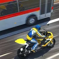 Bike VS Bus Racing Games