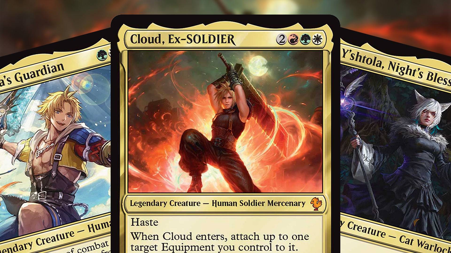 Cloud, Tidus pojawił się w nowych taliach Final Fantasy Commander