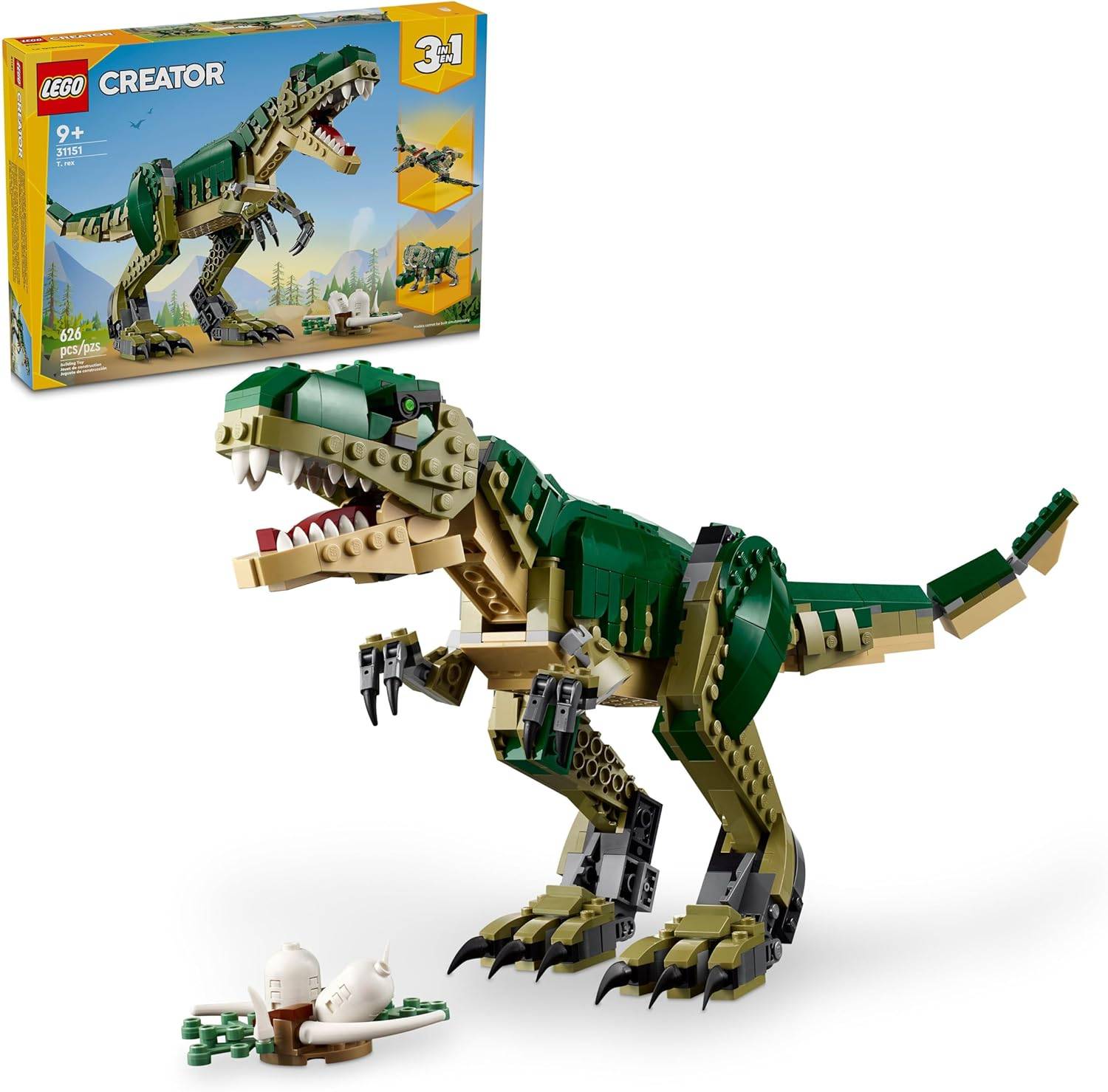 LEGO Creator 3 в 1 T. rex