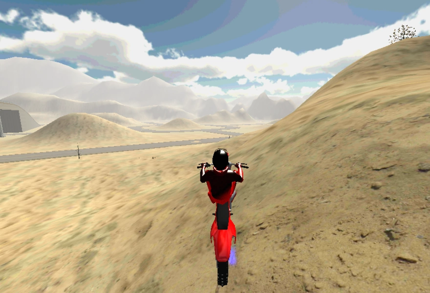 Mountain Bike 3D Captura de pantalla 2