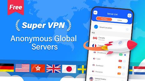 Super VPN Captura de pantalla 1