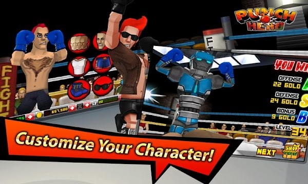 Punch Hero MOD APK 無制限のマネー