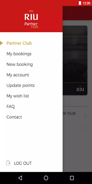 Riu PartnerClub Screenshot 1