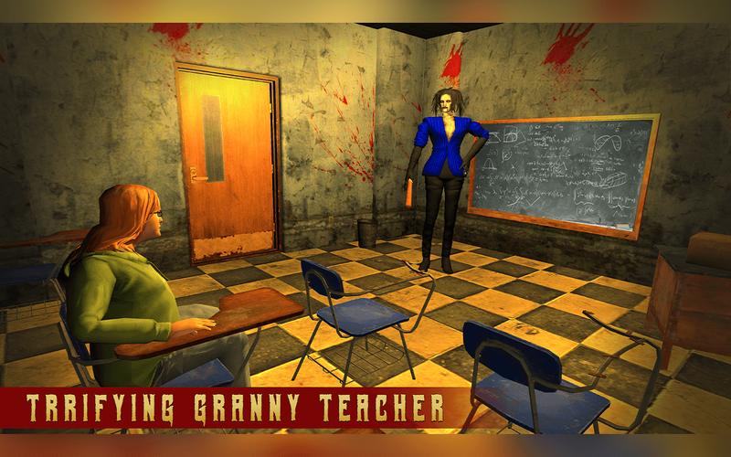 Terrifying Teacher Granny Game Capture d'écran 0