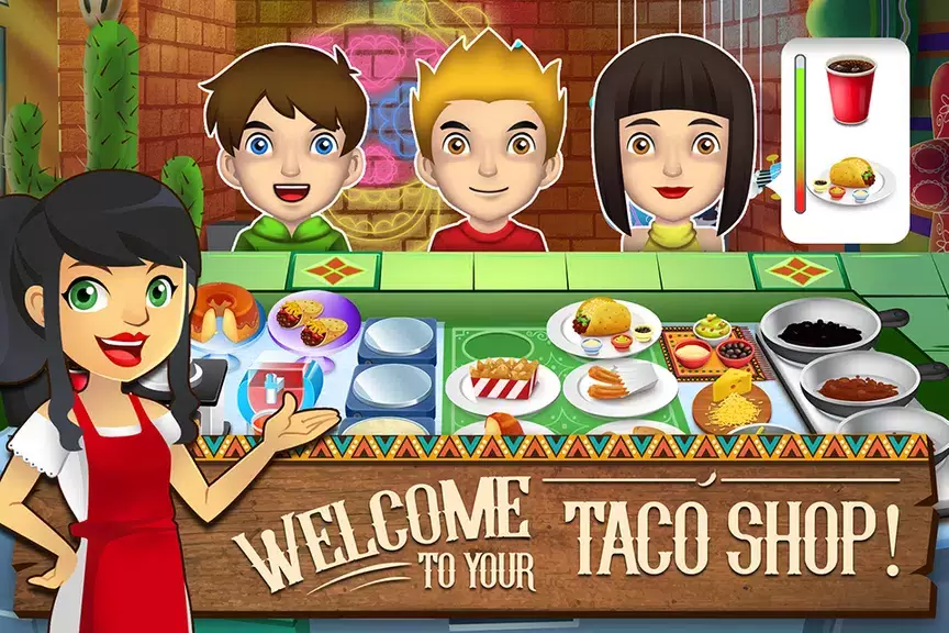 My Taco Shop: Food Game ဖန်သားပြင်ဓာတ်ပုံ 0