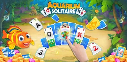 Solitaire TriPeaks: Aquarium स्क्रीनशॉट 0