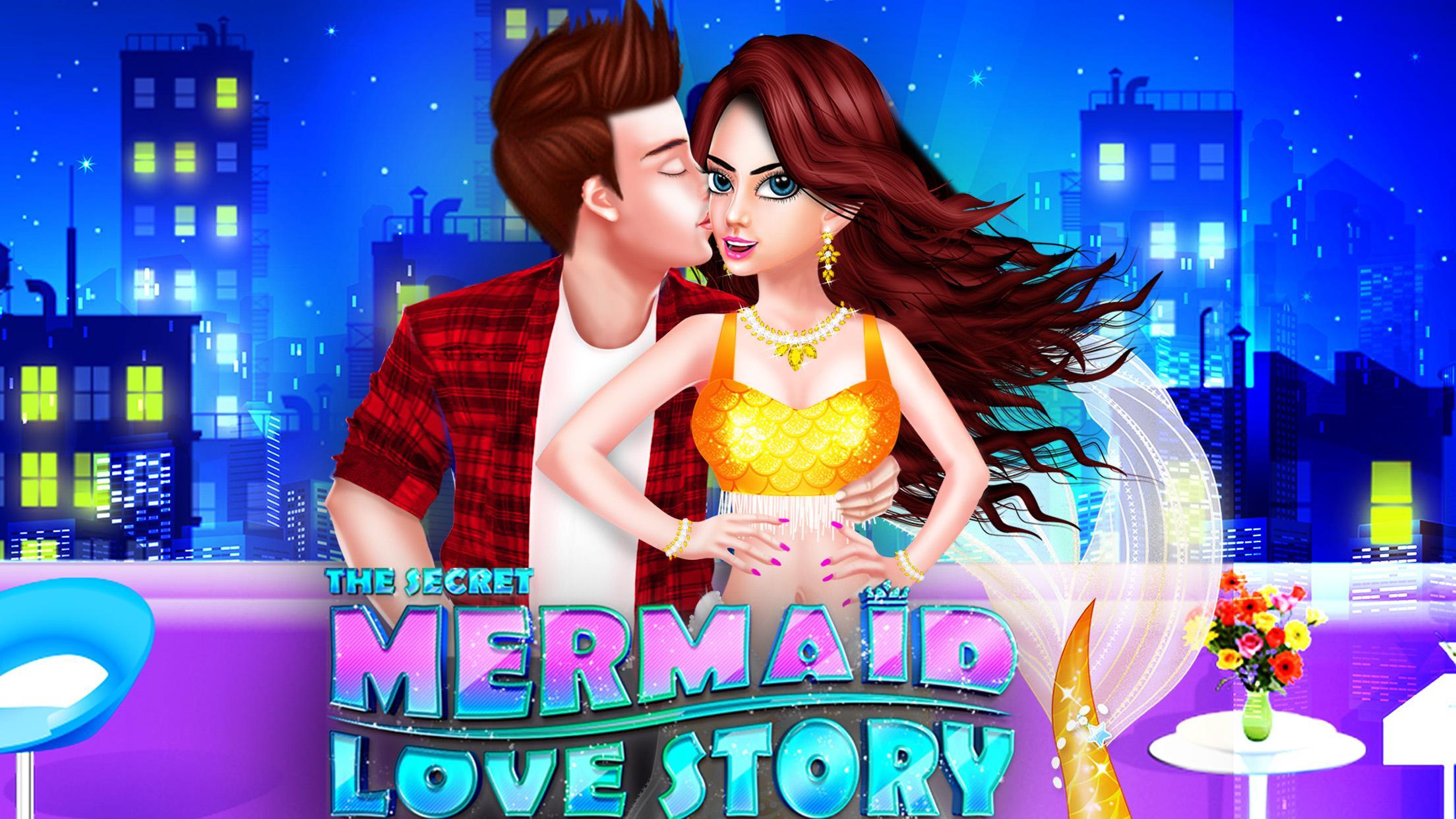 Secret Mermaid Love Crush Tale 스크린샷 0