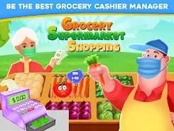 Grocery Shopping Cash Register スクリーンショット 0