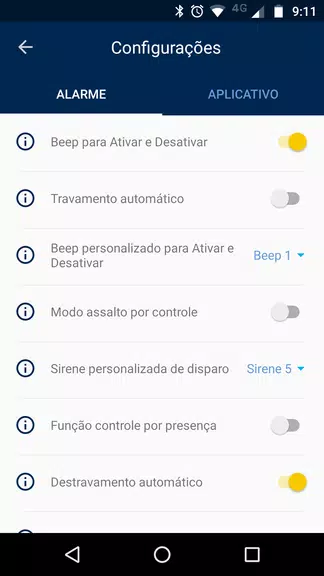 Pósitron Alarme スクリーンショット 3