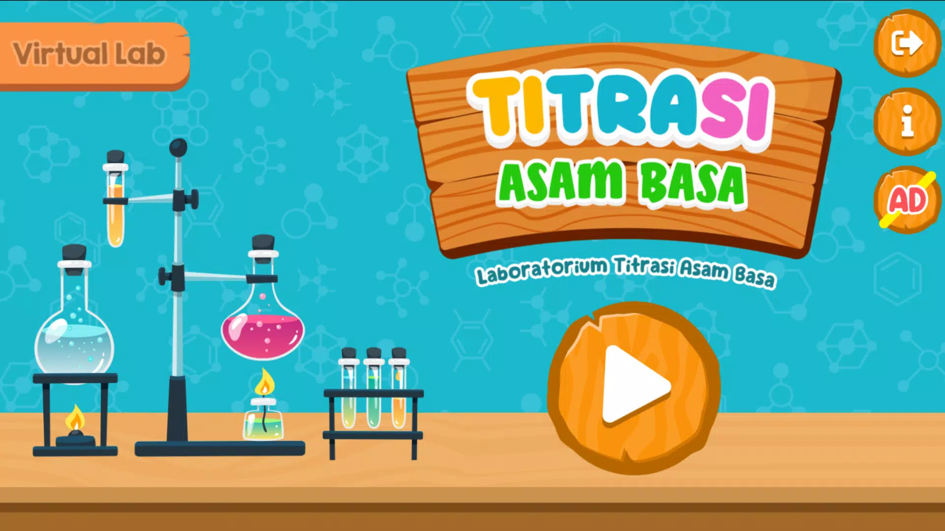 Virtual Lab Titrasi Asam Basa スクリーンショット 0