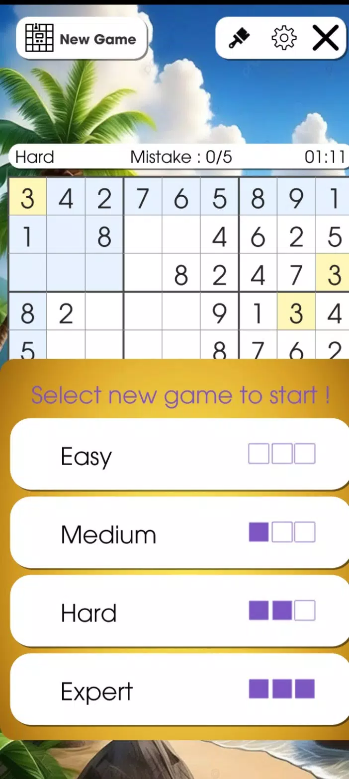 Sudoku Classic Captura de tela 3