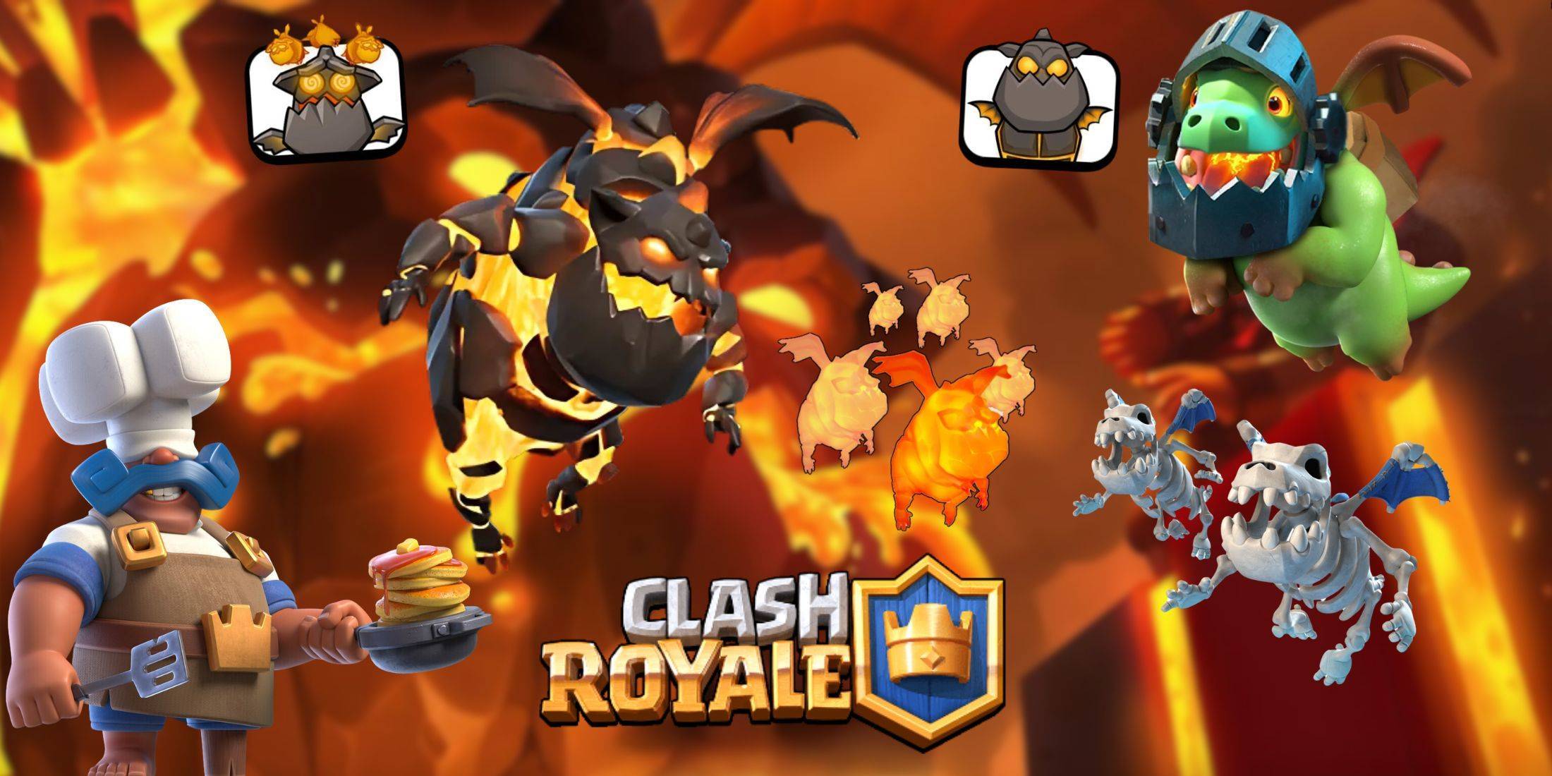 Clash Royale : 최고의 용암 하운드 데크