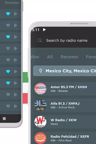 Radio Mexico FM online应用截图第2张