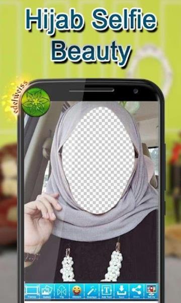 Hijab Selfie Beauty Zrzut ekranu 0