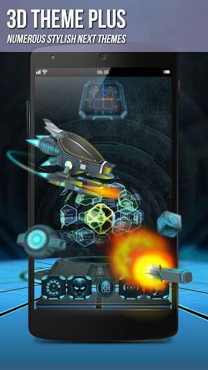 Next Launcher 3D Shell muat turun apk