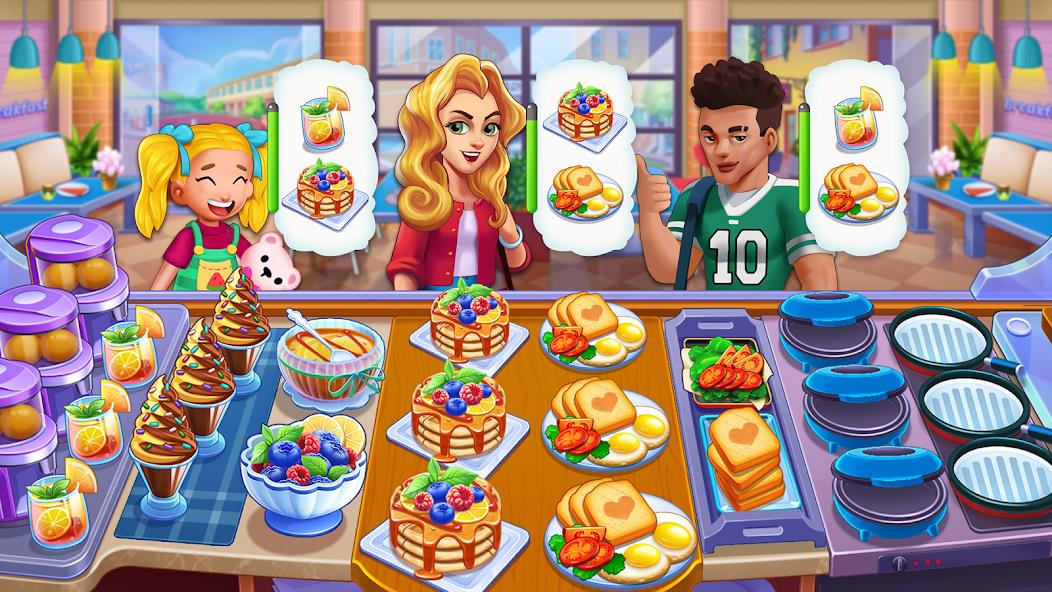 Food Voyage: Fun Cooking Games Captura de pantalla 2